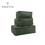 ORGANIZADOR DE VIAJE AMAYRA 3 PIEZAS