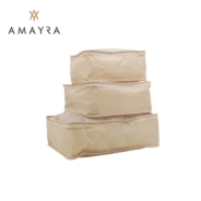ORGANIZADOR DE VIAJE AMAYRA 3 PIEZAS