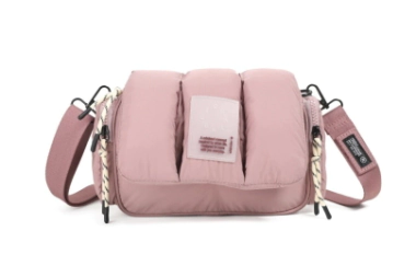 BANDOLERA DANA CHIMOLA PALE PINK