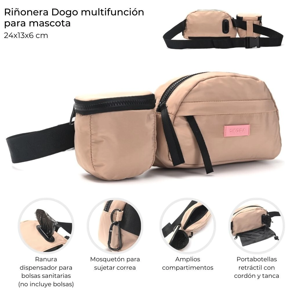 RI�ONERA DOGO MULTIFUNCION PARA MASCOTAS SKORA 24x13x6 CM