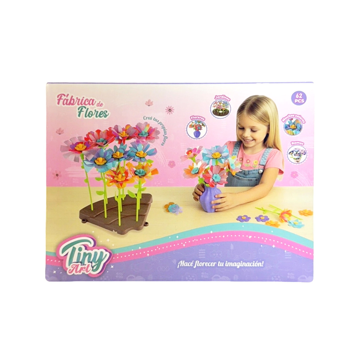 FABRICA DE FLORES CON ACCESORIOS