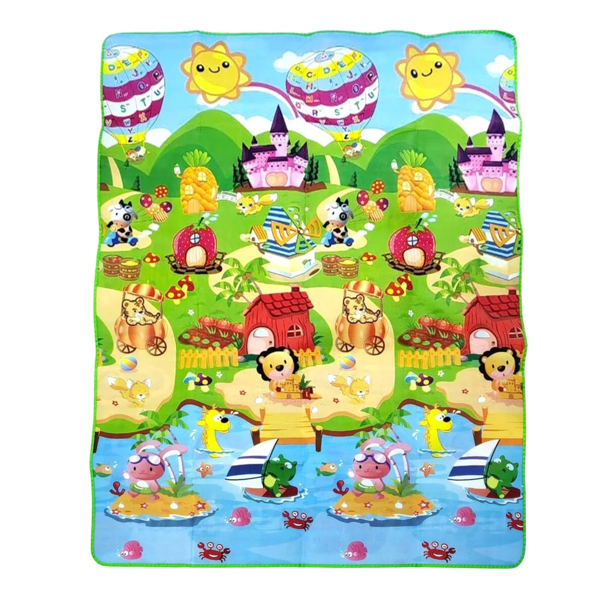ALFOMBRAS DE APRENDIZAJE PARA BEBE REVERSIBLE 150x180x0,5 CM