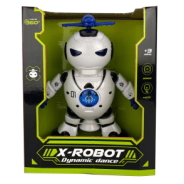 ROBOT BAILARIN CON LUCES Y SONIDO 19x9x25 CM