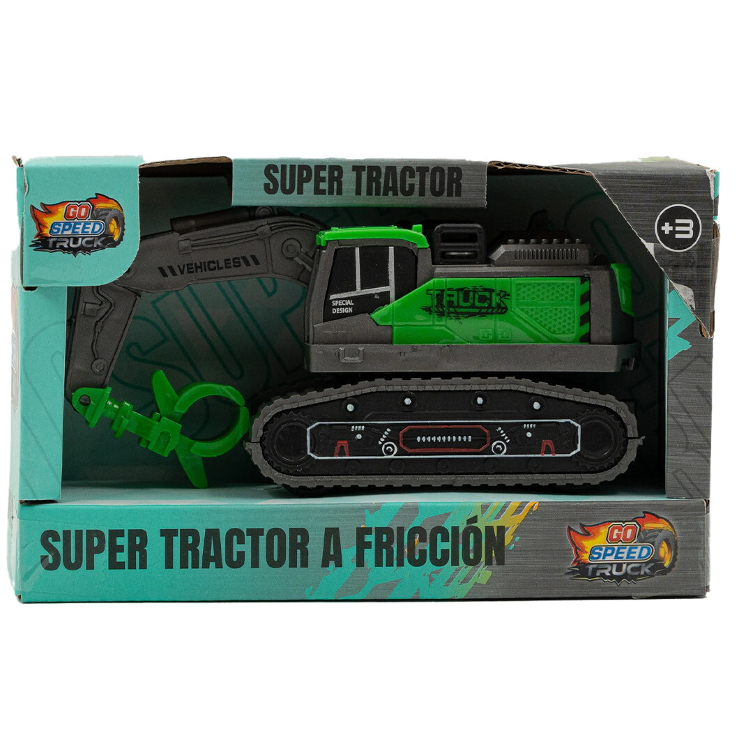 CAMION DE CONSTRUCCION A FRICCION GO SPEED 14x9x7 CM