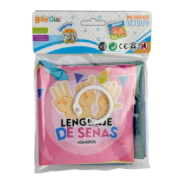 LIBRITO DIDACTICO DE TELA PARA BEBES NUMEROS 20x17x2 CM
