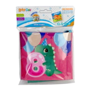 LIBRITO DIDACTICO DE TELA PARA BEBES NUMEROS 20x17x2 CM