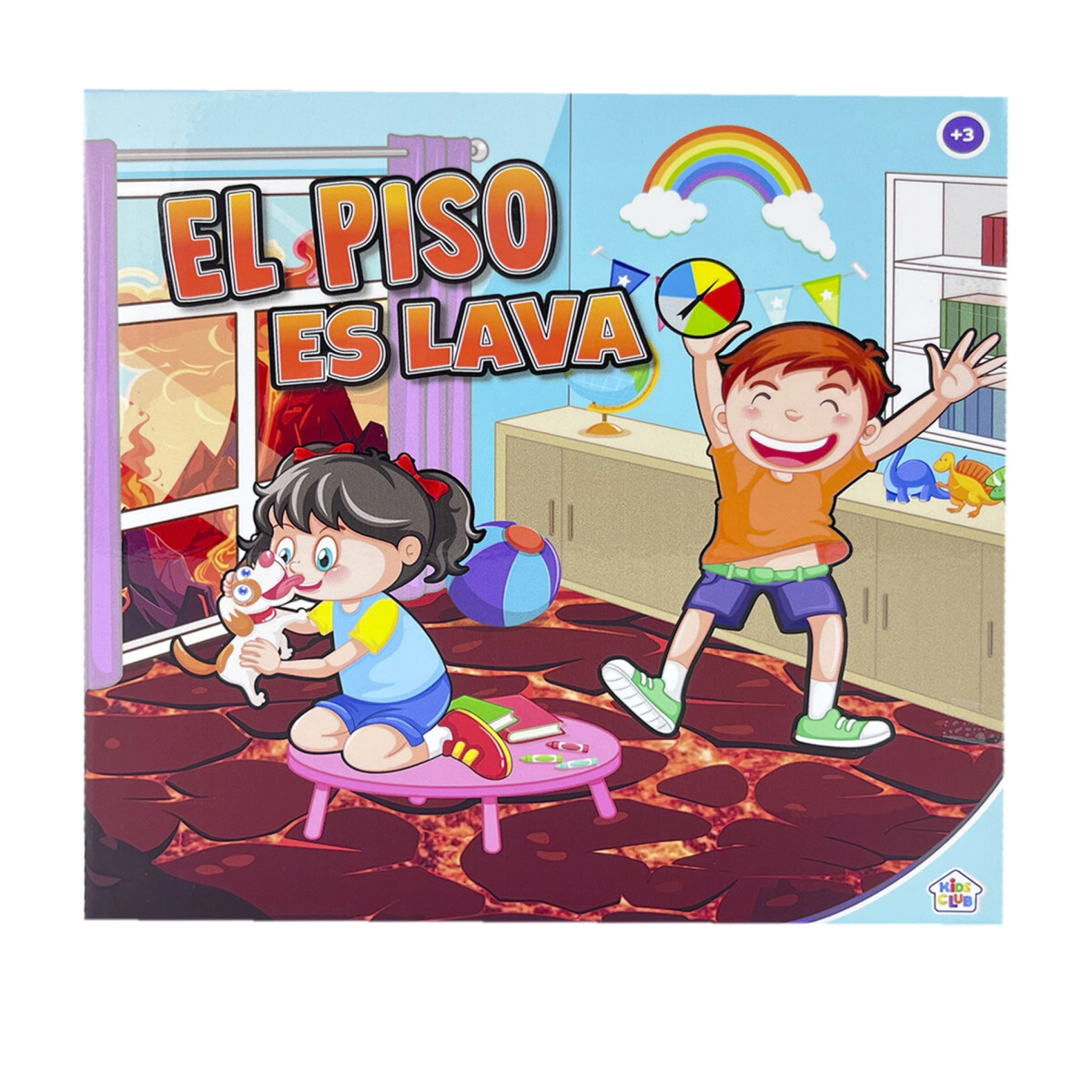 JUEGO EL PISO ES LAVA 27x27x7 CM