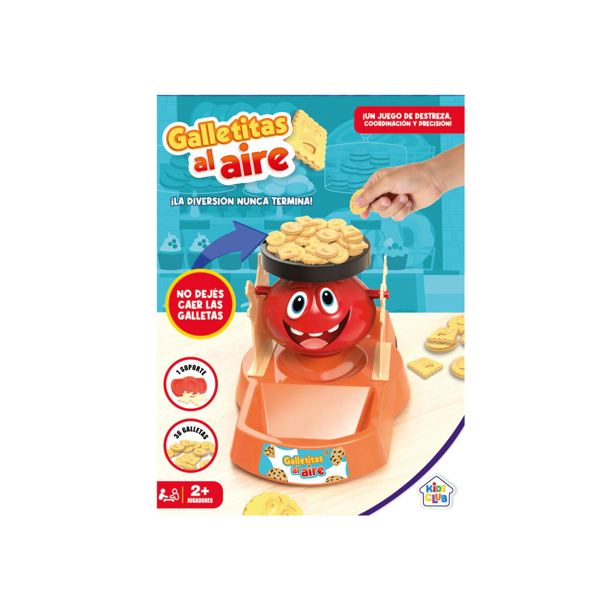 JUEGO DE EQUILIBRIO GALLETITAS AL AIRE 27x20x7 CM