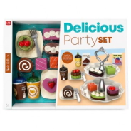 BANDEJA DE POSTRES CON ACCESORIOS (LY8619)