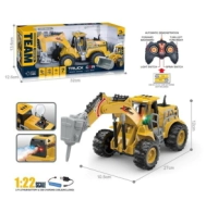 TRUCK CAR TRACTOR CON MARTILLO NEUMATICO A RADIO CONTROL ISAKITO