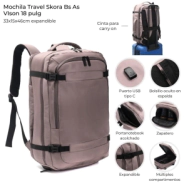 MOCHILA TRAVEL SKORA BS AS VISON 18"
