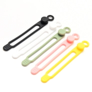 SET DE 20 CORREAS DE SILICONA ORGANIZADORAS DE CABLE WANDERLUST