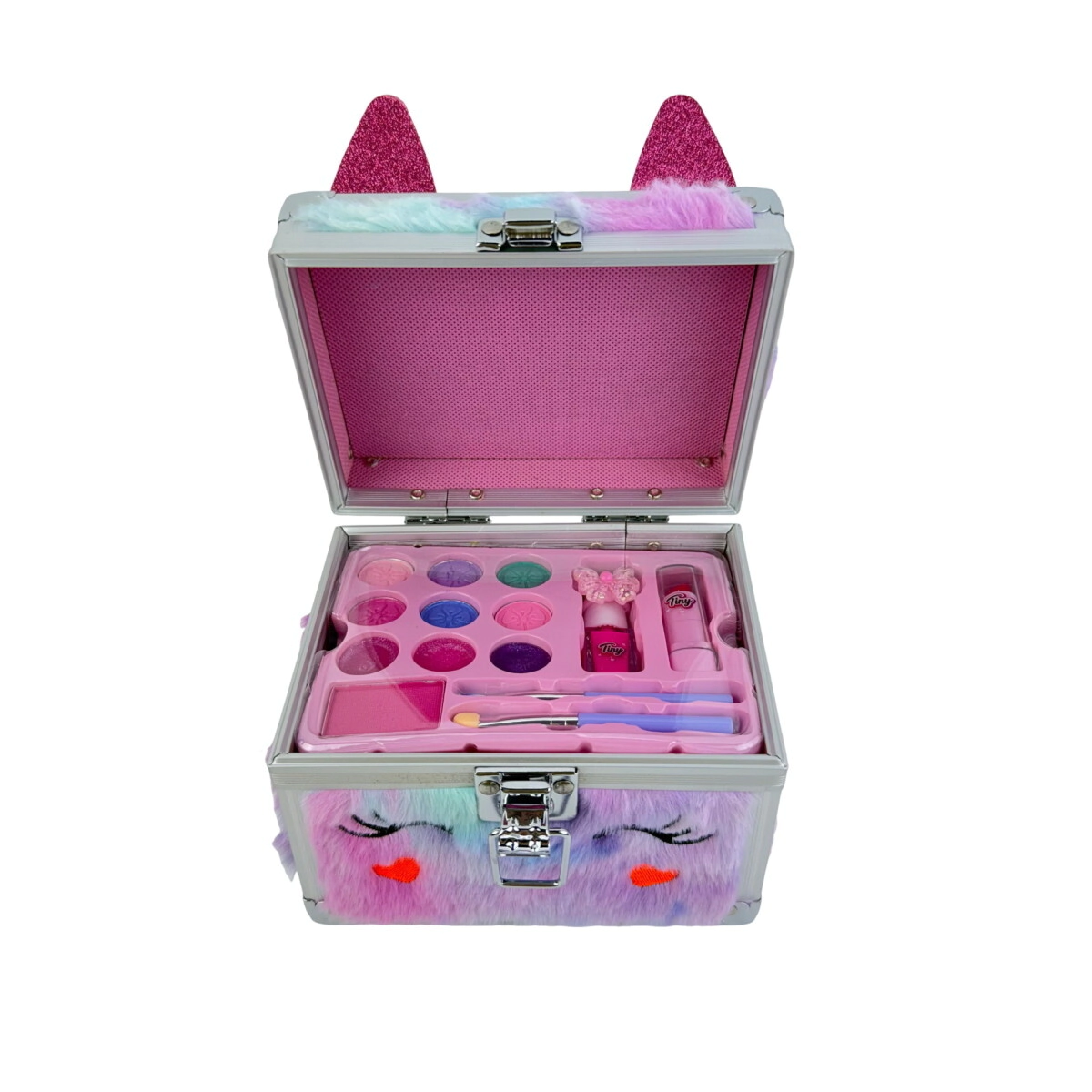 VALIJITA MAQUILLAJE PELUCHE GATITO TINY