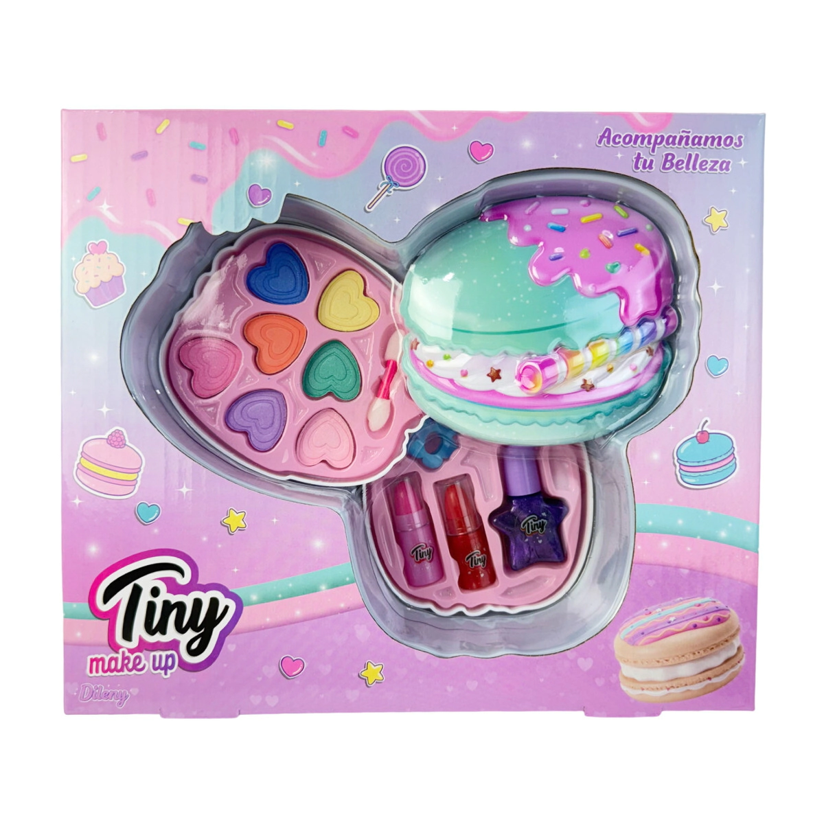 SET DE MAQUILLAJE ARCOIRIS CANDY TINY