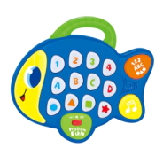 PECESITO INTERACTIVO PARA BEBES CON LUZ Y SONIDO 30x22x5 CM
