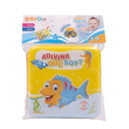 LIBRITO DIDACTICO PARA BA&Ntilde;O BABY GUS 21x17x3 CM