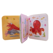 LIBRITO DIDACTICO PARA BA&Ntilde;O BABY GUS 21x17x3 CM