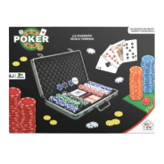 MALETIN SET DE POKER CON 300 FICHAS