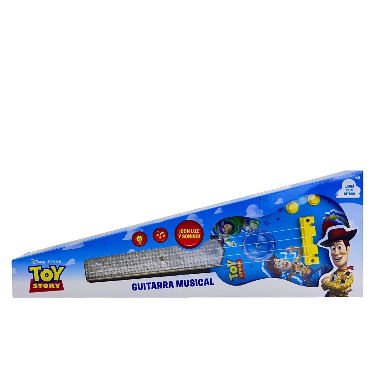 GUITARRA MUSICAL CON LUZ Y SONIDO TOY STORY