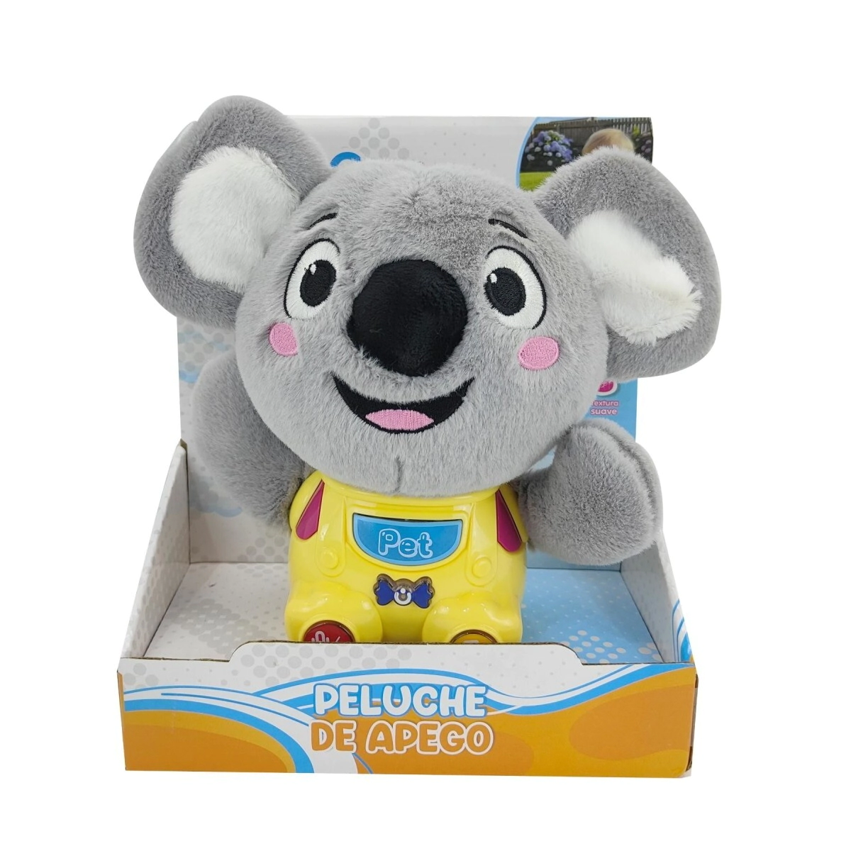 PELUCHE KOALA CON LUZ Y SONIDO A PILAS