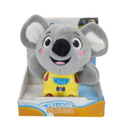 PELUCHE KOALA CON LUZ Y SONIDO A PILAS