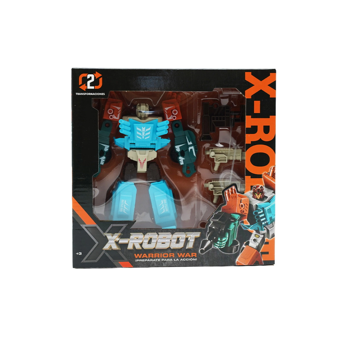 SUPER ROBOT AUTO TRANSFORMER EN CAJA 24x23x7 CM