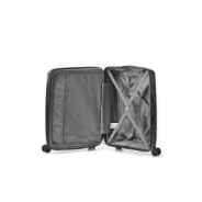 VALIJA MEDIANA 24" SAHARA BLACK TRAVEL BLUE