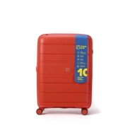 VALIJA MEDIANA 24" LUXE WANDERER ORANGE TRAVEL BLUE