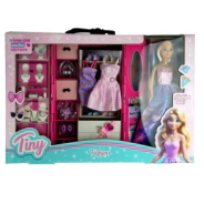 MU&Ntilde;ECA TINY FASHION CON VESTIDOR