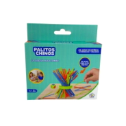 JUEGO DE PALITOS CHINOS 36 PIEZAS 13CM