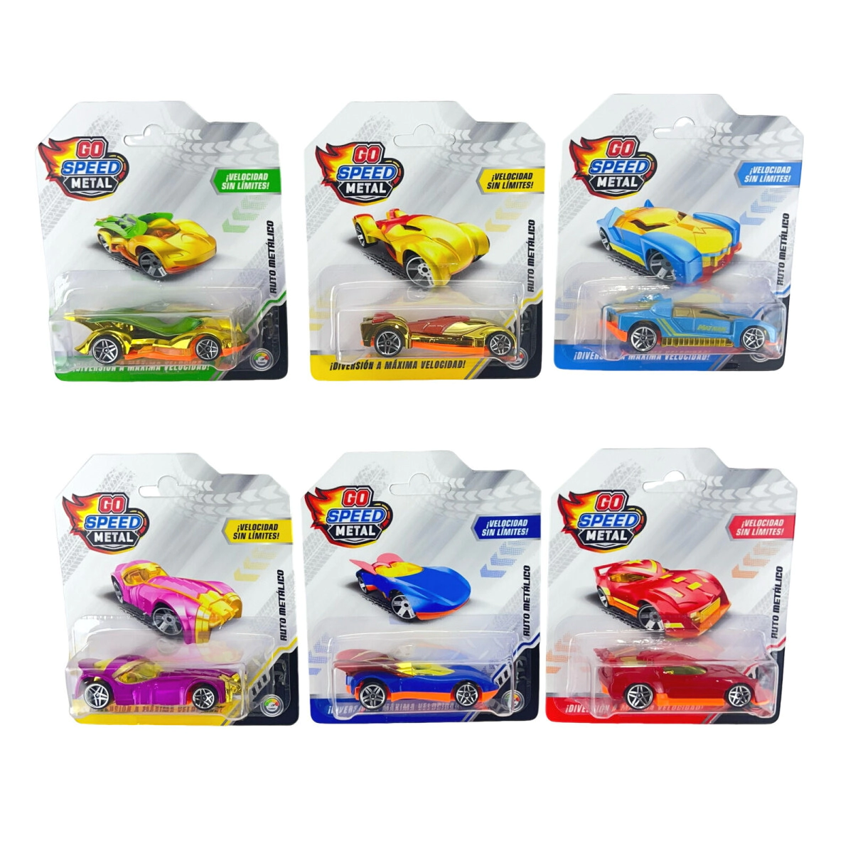 AUTO METALICO FANTASTICO GO SPEED SURTIDO