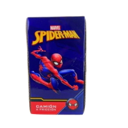 CAMION A FRICCION CON AUTITOS SPIDERMAN