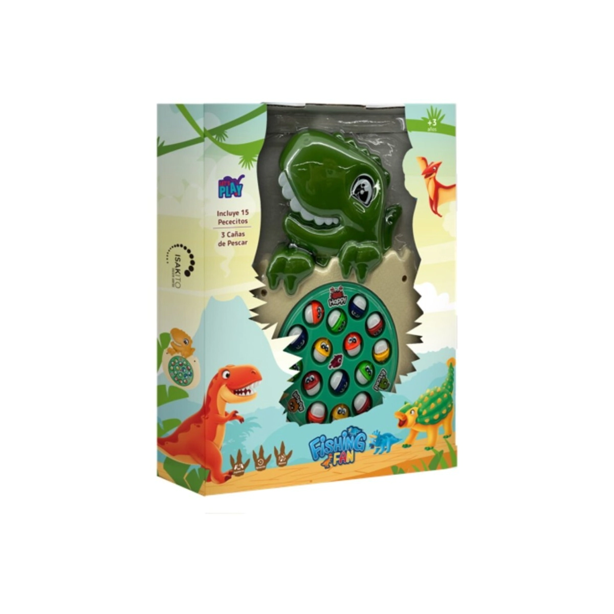 FISHING GAME - DINOSAURIOS 15 PIEZAS