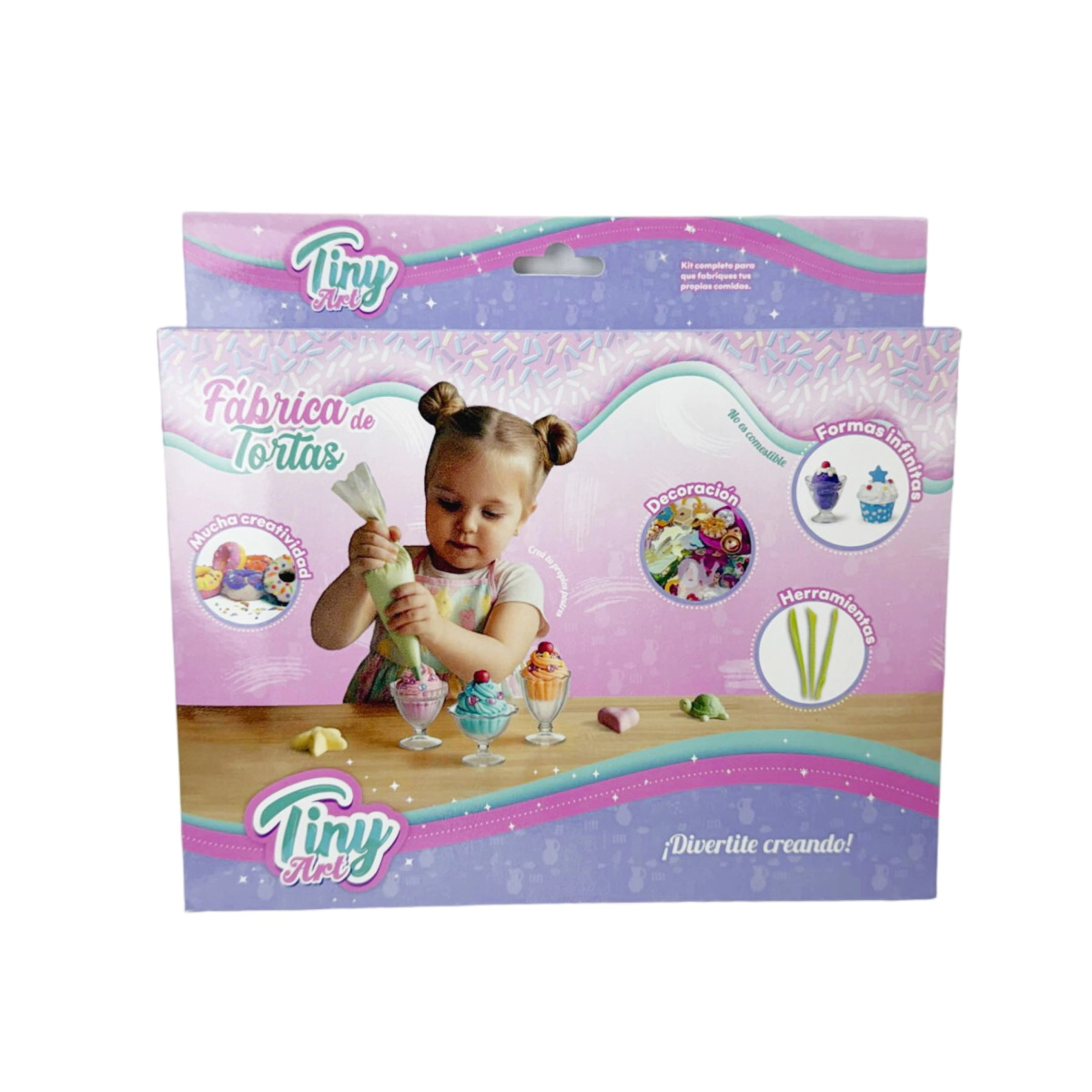FABRICA DE TORTAS ICECREAM CON ACCESORIOS TINY