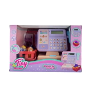 CAJA REGISTRADORA CON ACCESORIOS Y SONIDO TINY