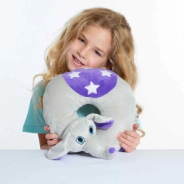 ALMOHADA DE VIAJE INFANTIL FLAPPY EL ELEFANTE TRAVEL BLUE