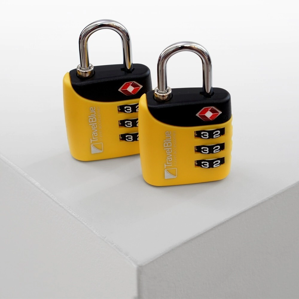 CANDADO COMBI TSA X2 TRAVEL BLUE