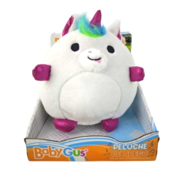 PELUCHE UNICORNIO CON LUZ Y SONIDO A PILAS