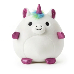 PELUCHE UNICORNIO CON LUZ Y SONIDO A PILAS