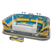 ROMPECABEZAS 3D LA BOMBONERA BOCA JUNIORS 119 PIEZAS 8 X 27 X 15 CM