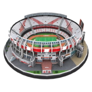 ROMPECABEZAS 3D EL MONUMENTAL RIVER PLATE 143 PIEZAS 33 X 34 X 10 CM