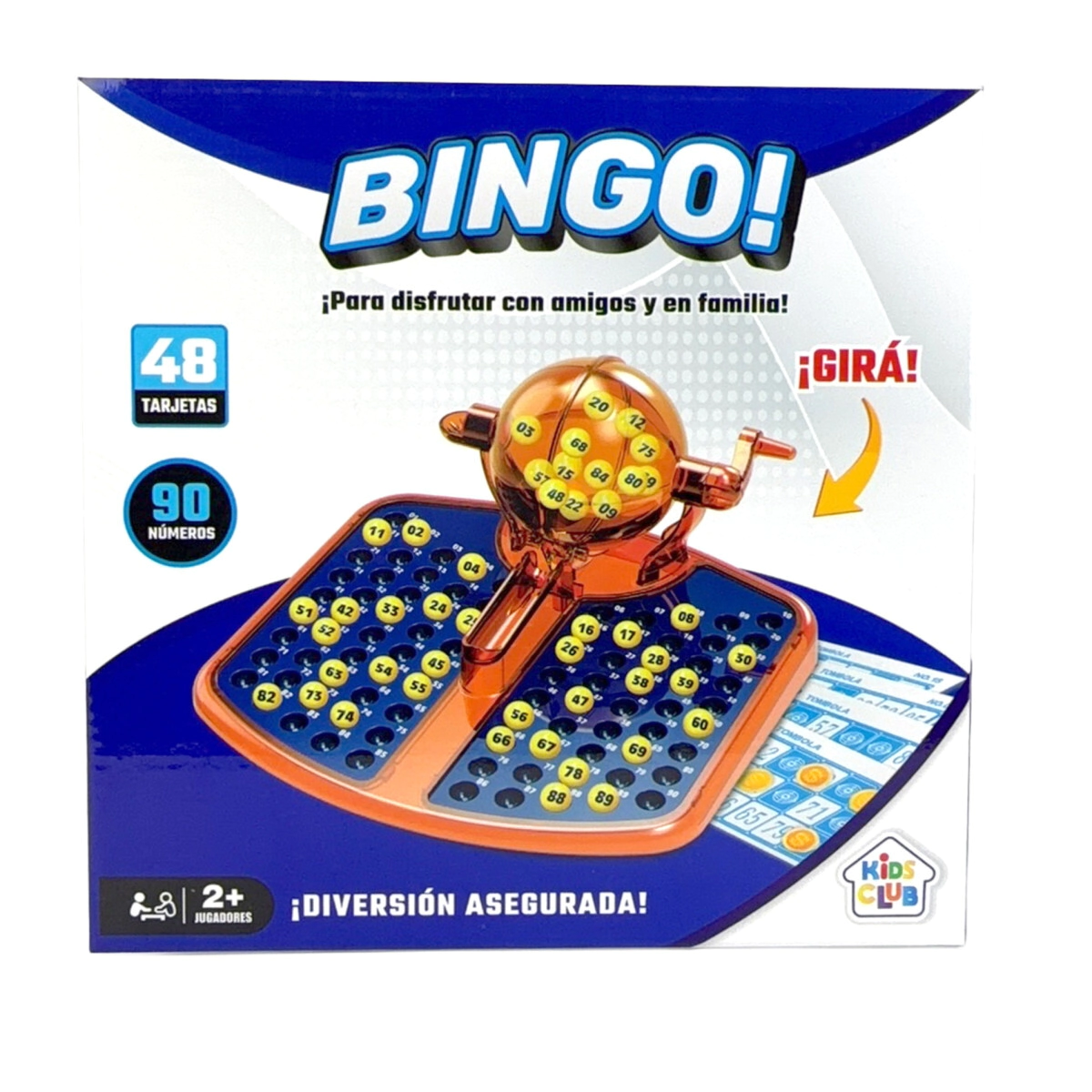 GRAN JUEGO DE BINGO 90 NUMEROS