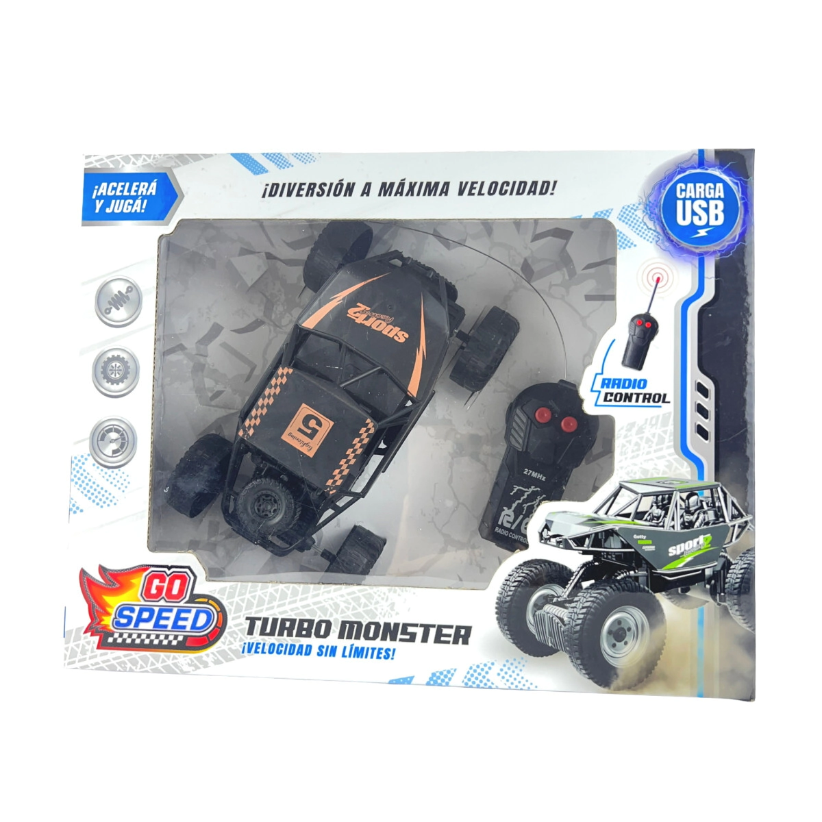 AUTO MONSTER A RADIO CONTROL