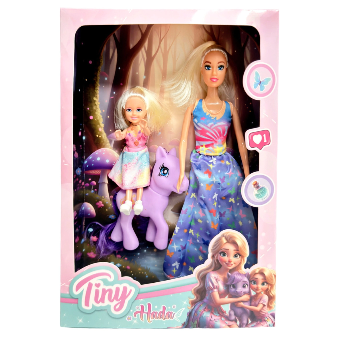 MU�ECA TINY LUCY CON SU DULCE PONY