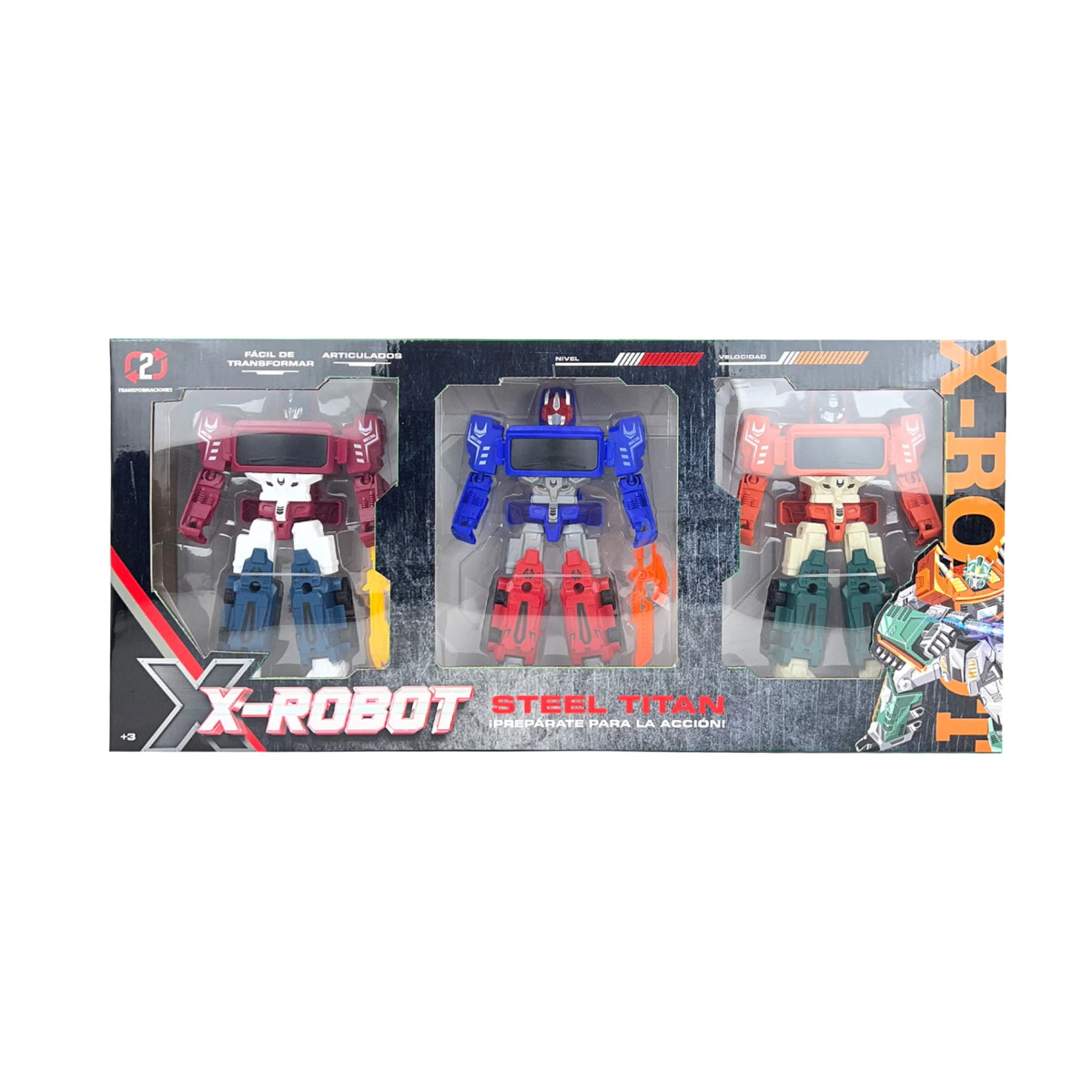 MEGA COMBINACION DE ROBOTS TRANSFORMERS