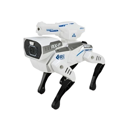 PERRO ROBOT A RADIO CONTROL BLANCO