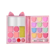 PALETA DE MAQUILLAJES GATITO MULTICOLOR CON GLITTER TINY