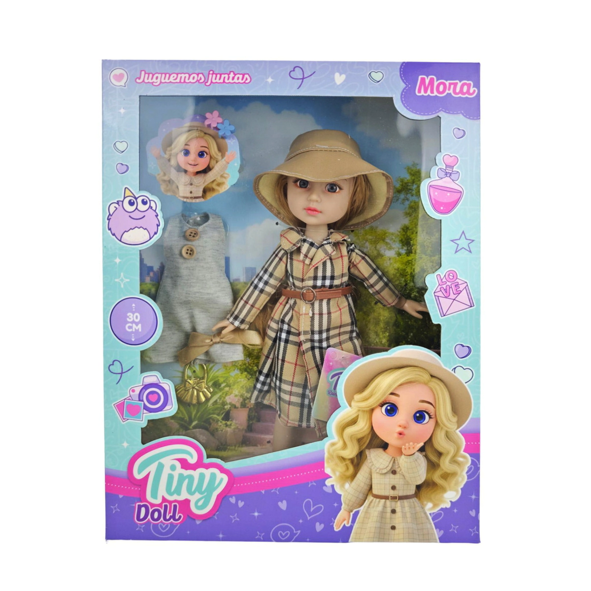 MU�ECA TINY DOLL 30CM