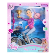 MU&Ntilde;ECA TINY Y SU BICICLETA DEPORTIVA