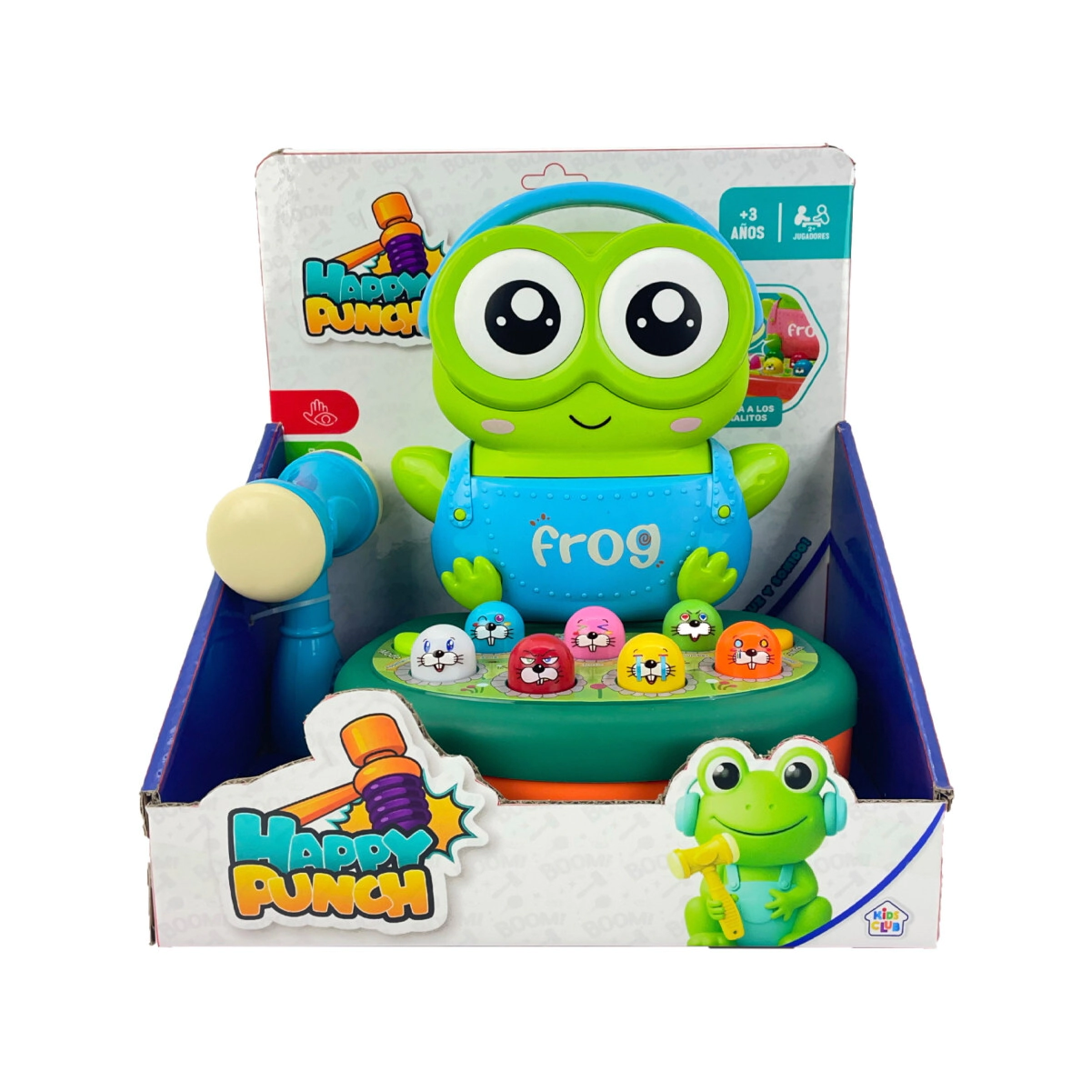 JUEGO HAPPY PUNCH RANITA CON SONIDO